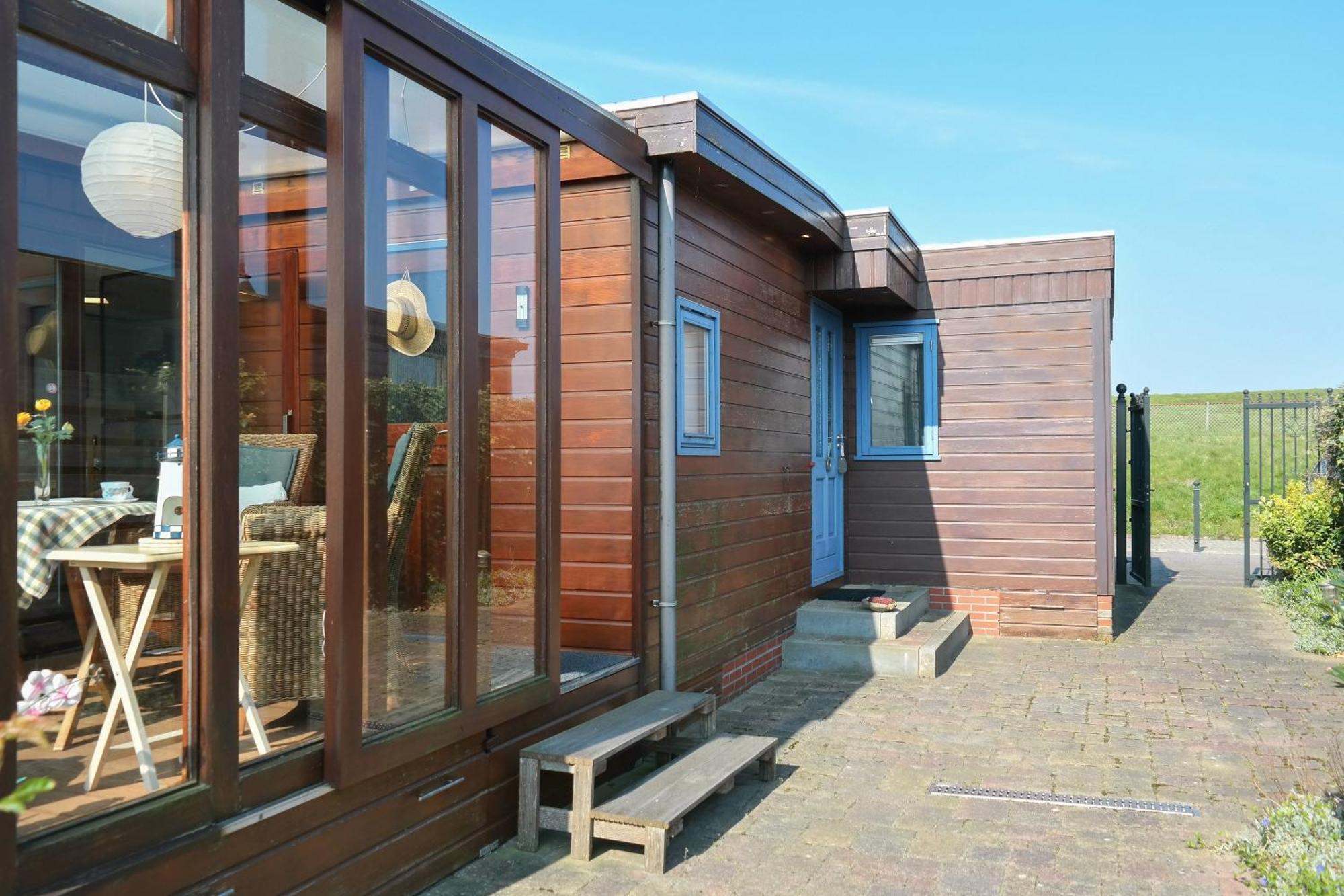 4Pers House Christine W Sauna, Winter Garden & Fishing Pier Anjum Exteriör bild