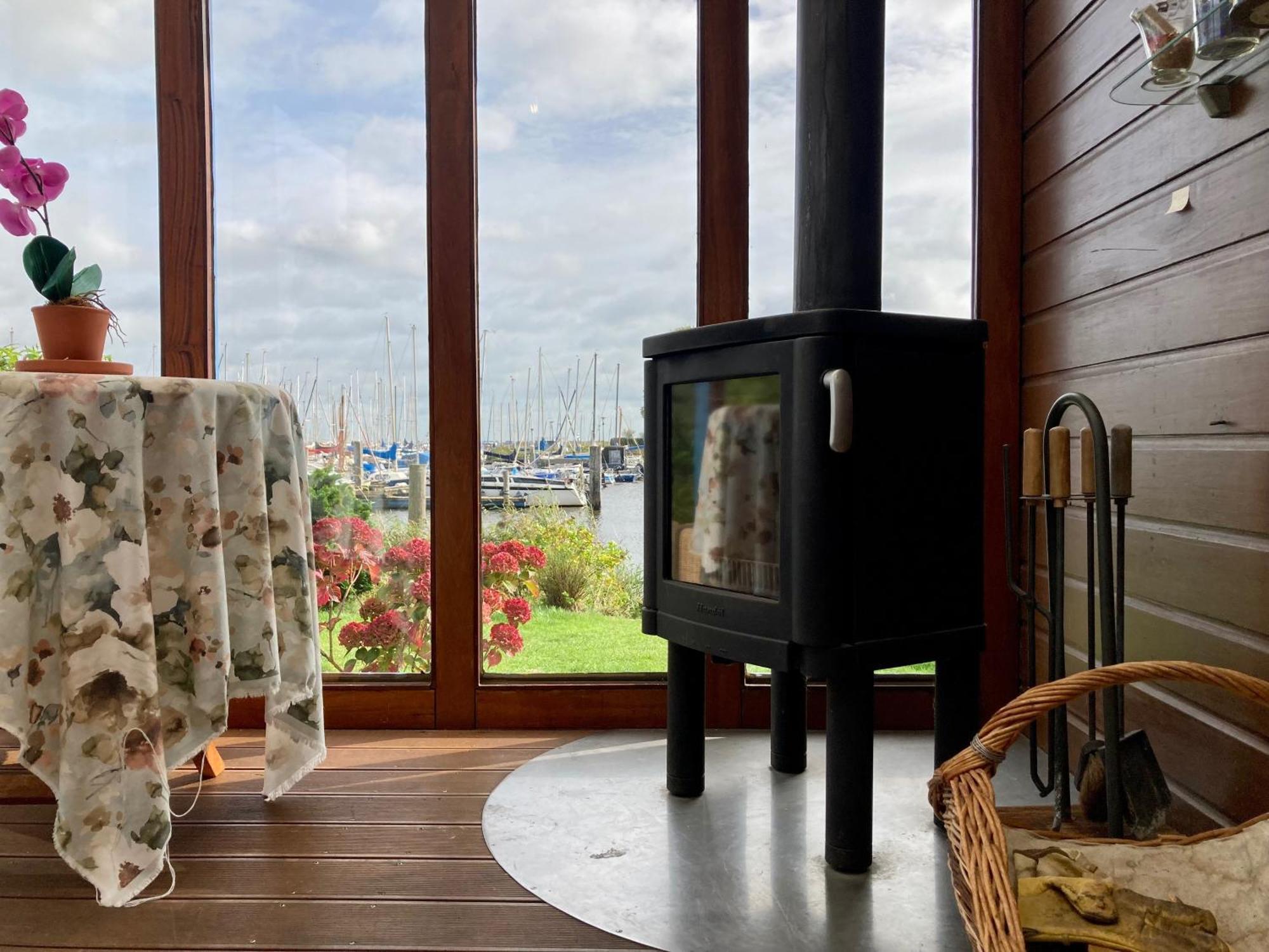 4Pers House Christine W Sauna, Winter Garden & Fishing Pier Anjum Exteriör bild